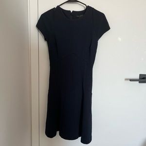 Navy banana republic skater dress